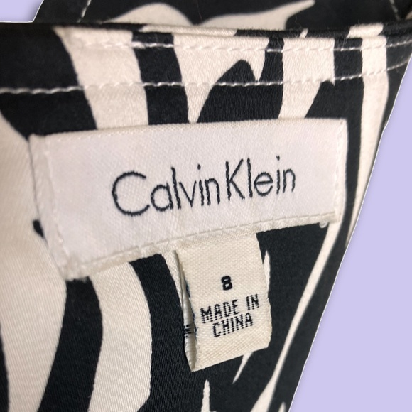 Calvin Klein Sleeveless Square Knee High Dress size 8 - Picture 3 of 9